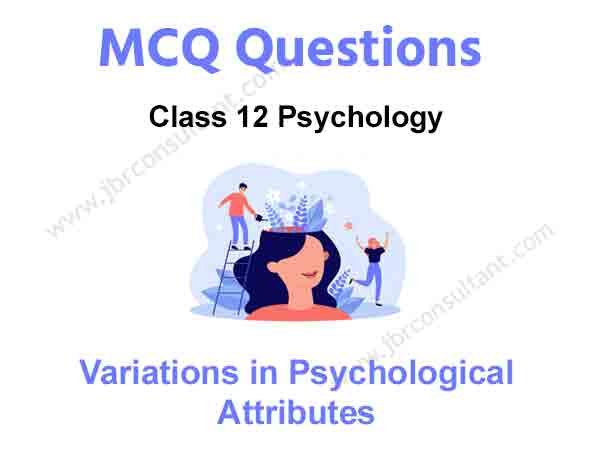 variations in psychological attributes mcq