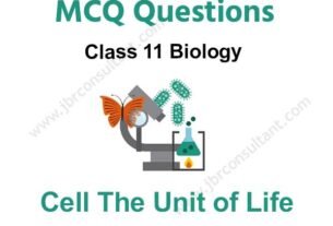cell the unit of life class 11 mcq