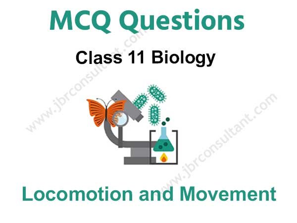 locomotion and movement class 11 mcq