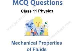 Mechanical Properties of Fluids Class 11 MCQ