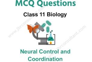 Neural Control and Coordination Class 11 MCQ