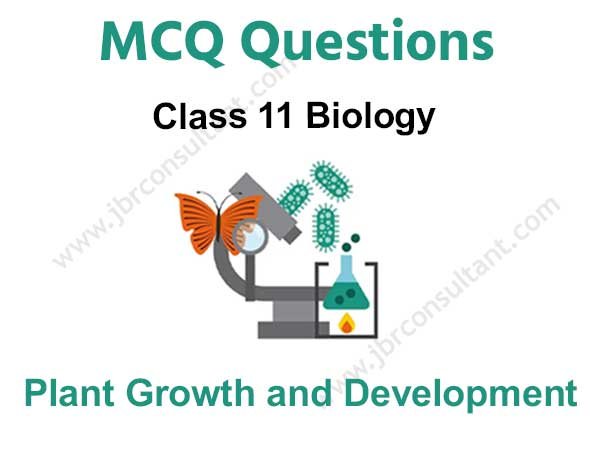 plant growth and development mcq